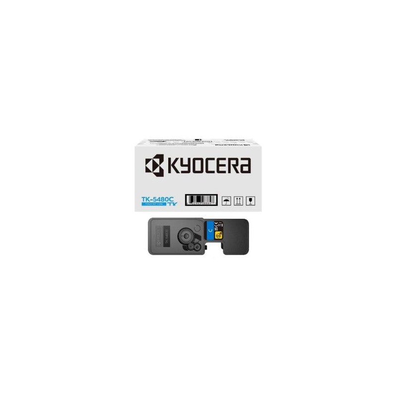 TONER ORIGINALE KYOCERA 1T0C22CNL0 TK5480 TK5480C CIANO ECOSYS PA2101 MA2101