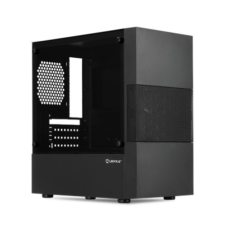 Case Unykach Numen 300 Pro Micro ATX/Mini Porte USB 2.0, 3.0 e audio Nero UK52121