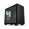 Case Unykach Revelat Mesh Edge Micro UK121806 ATX/ITX Pannello laterale in vetro temperato USB-A 2.0, USB-3.0 e audio