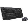 COMBO tastiera e mouse multimediale wireless USB Logitech MK270 920-004513 1000 dpi 3 pulsanti Uso ambidestro Nero