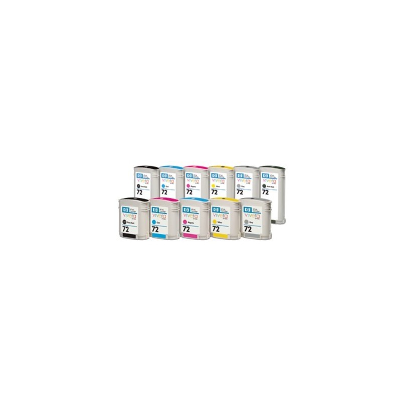 Cartuccia Compatibile HP DESIGNJET T1100 HP 72 C9370A NERO FOTO