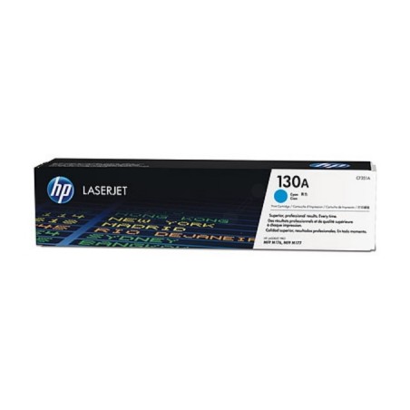 TONER ORIGINALE HP Color Laserjet Pro 100 M176 M177 CF351A 130A CIANO