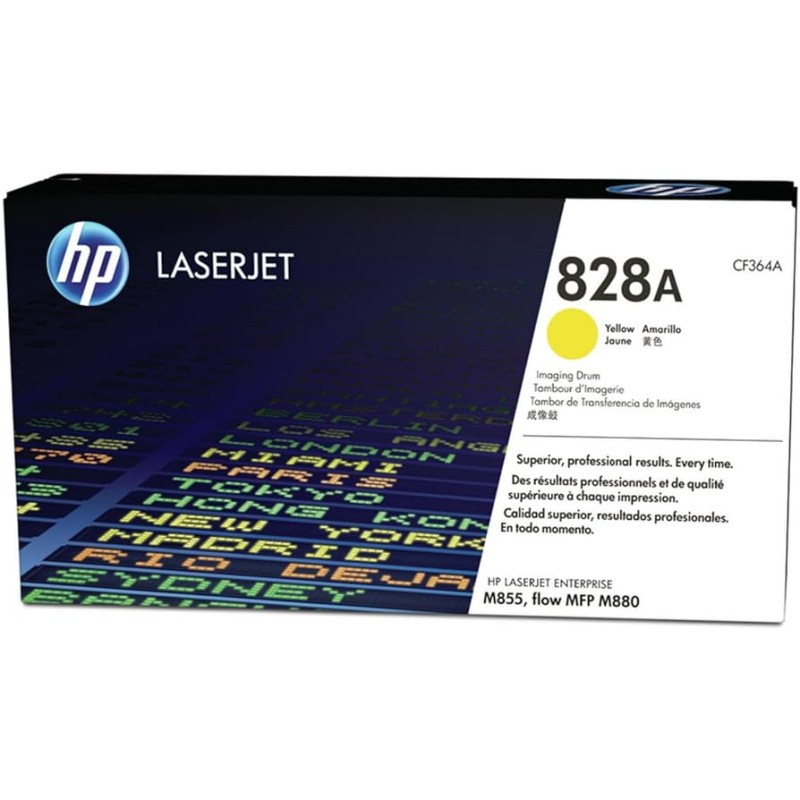 GRUPPO TAMBURO ORIGINALE HP Enterprise M 850 828A CF364A GIALLO