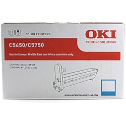 GRUPPO TAMBURO ORIGINALE OKI 43870007 CIANO C5650 C5750 20K
