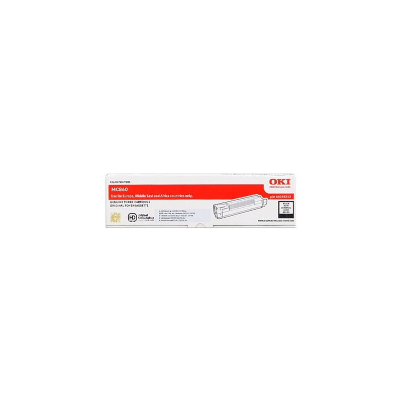 TONER ORIGINALE OKI 44059212 NERO MC860