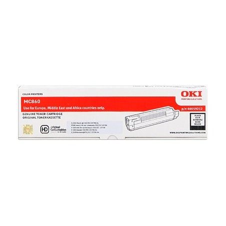 TONER ORIGINALE OKI 44059212 NERO MC860