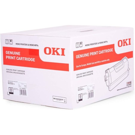 TONER ORIGINALE OKI 45488802 B721 B731 MB760 MB770 NERO 18K