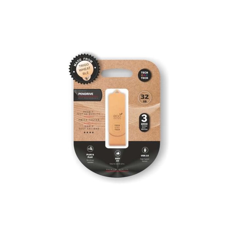 Pendrive TechOneTech ecoTech Memoria USB 2.0 32 GB TEC3100-32
