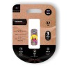 Pendrive TechOneTech Clip Tech Emoji Guiño Memoria USB 2.0 32GB TEC4402-32