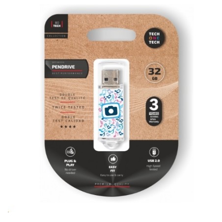 Pendrive TechOneTech Be Super Foto Dream Memoria USB 2.0 32GB TEC4020-32