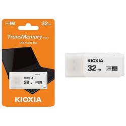 Pendrive Kioxia TransMemory U301 Memoria USB 3.2 32GB LU301W032G