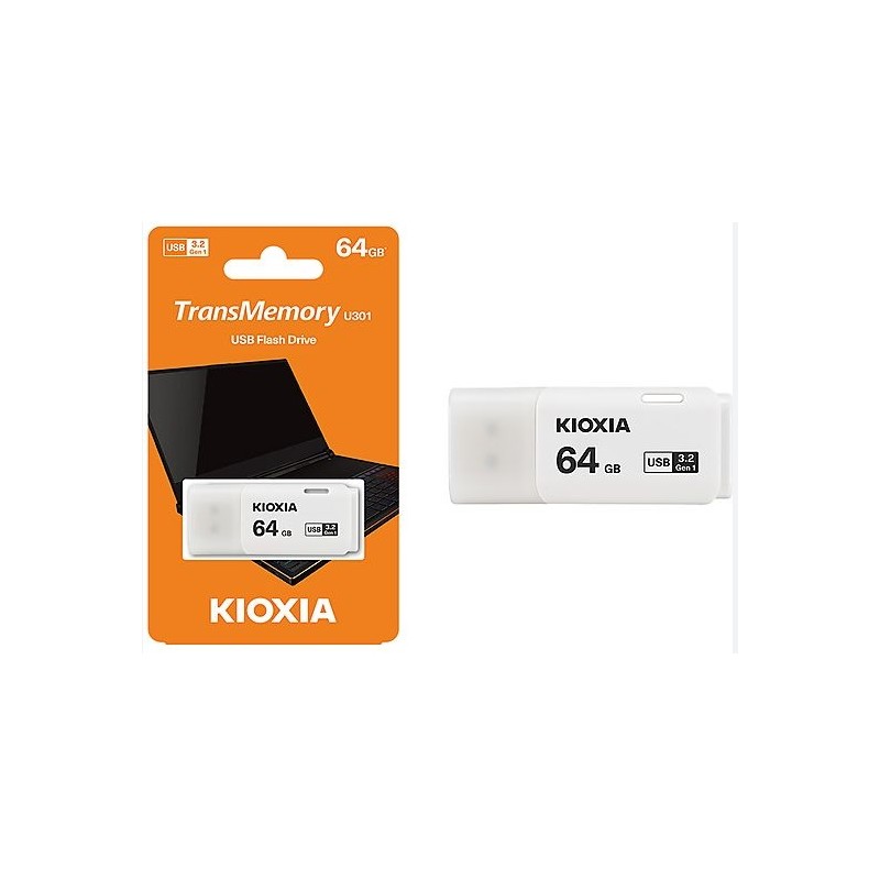 Pendrive Kioxia TransMemory U301 Memoria USB 2.0 da 32 GB LU301W064G