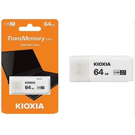 Pendrive Kioxia TransMemory U301 Memoria USB 2.0 da 32 GB LU301W064G