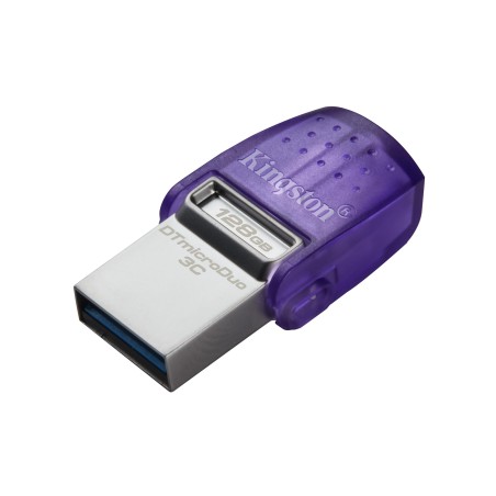 Pendrive Kingston DataTraveler microDuo 3C Memoria USB-A + USB-C 128GB 3.2 Gen 1 DTDUO3CG3/128GB
