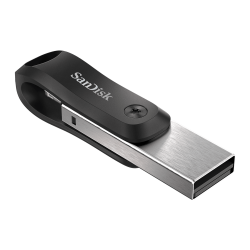 Pendrive Sandisk IXpand Go USB 3.0 e Lightning Flash Drive 128 GB SDIX60N-128G-GN6NE