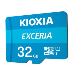 Scheda Memoria Kioxia Exceria Plus Scheda Micro SDHC 32GB UHS-I V30 A1 Classe 10 con Adattatore LMEX1L032GG2