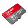 Scheda Memoria Sandisk Ultra Micro SDXC da 128 GB UHS-I A1 Classe 10 con adattatore SDSQUAB-128G-GN6MA
