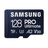 Scheda Memoria Micro SDXC Samsung PRO Plus da 128 GB UHS-I U3 A2 V30 Classe 10 con adattatore SD MB-MD128SA/EU