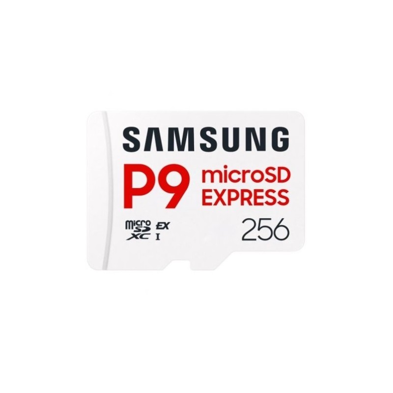 Scheda Memoria SDXC Express Samsung P9 da 256 GB UHS-I V30 A1 800 MB/s