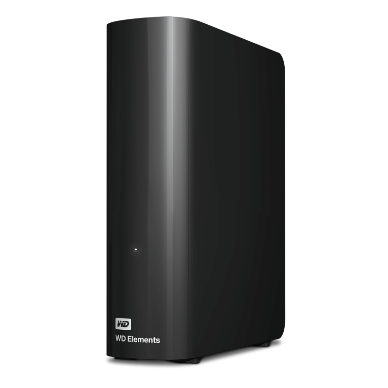 Disco esterno rigido WD Elements 3.5" 14TB USB 3.0 WDBWLG0140HBK-EESN