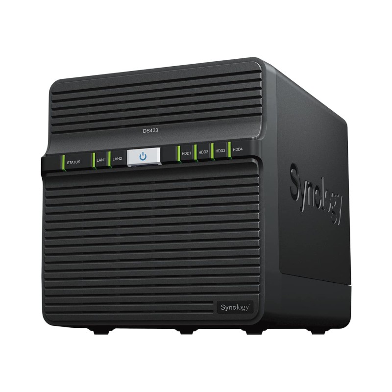 NAS SERVER SYNOLOGY DiskStation DS423 Fino a 30 telecamere IP Fino a 72 TB