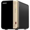 NAS SERVER TOWER QNAP TS-264-8G Processore Intel Celeron N4505 Memoria 8 GB 2 alloggiamenti (2,5", 3,5", M.2) USB HDMI RJ-45