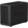 NAS SERVER TOWER Synology DiskStation DS723+ 2 unità archiviazione M.2 SATAIII Compatibile unità 2,5" 3,5" 2x RJ-45 1x USB 3.2