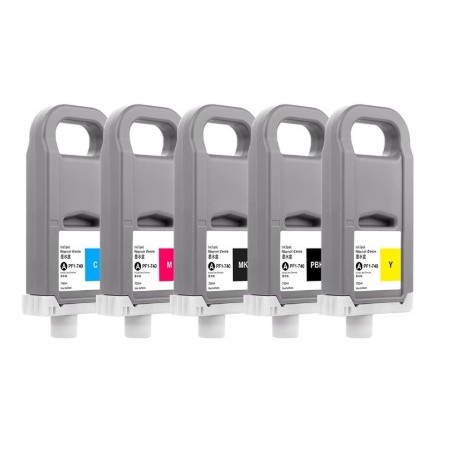CARTUCCIA COMPATIBILE PIGMENTATO CANON PFI740 PFI340 CIANO 4770C001 4775C001 imagePROGRAF TZ-30000 TZ-32000