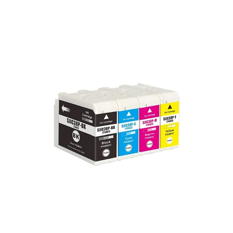 CARTUCCIA COMPATIBILE EPSON GIALLO C13T44C440 SJIC36P COLORWORKS C6000 C6500