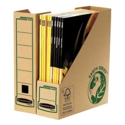 Fellowes Bankers Box Earth Portariviste A4 Cartone riciclato certificato FSC Colore marrone