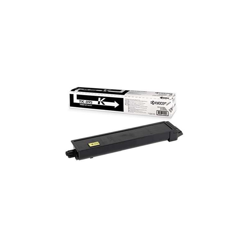 TONER ORIGINALE KYOCERA FS C8020 MFP TK895K TK-895K FS C8025 MFP NERO 12K 1T02K00NL0