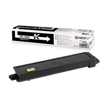 TONER ORIGINALE KYOCERA FS C8020 MFP TK895K TK-895K FS C8025 MFP NERO 12K 1T02K00NL0
