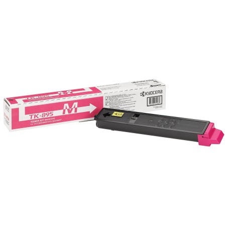 TONER ORIGINALE KYOCERA FS C8020 MFP TK895M TK-895M FS C8025 MFP MAGENTA 6K 1T02K0BNL0