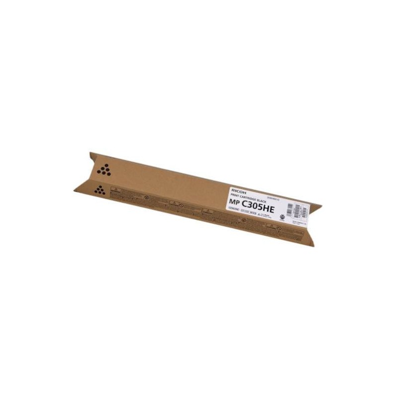 TONER ORIGINALE RICOH NRG MP C305 NERO 12K 842079 841618 MPC305HEBK