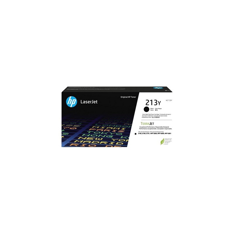 TONER ORIGINALE HP W2130Y NERO 213Y Enterprise 5700dn 6700dn