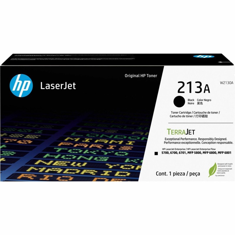 TONER ORIGINALE HP W2130A NERO 213A Enterprise 5700dn 6700dn