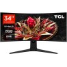 MONITOR LED TCL 34R83Q 34" Curvo MiniLED 21:9 Ultra WQHD 170Hz