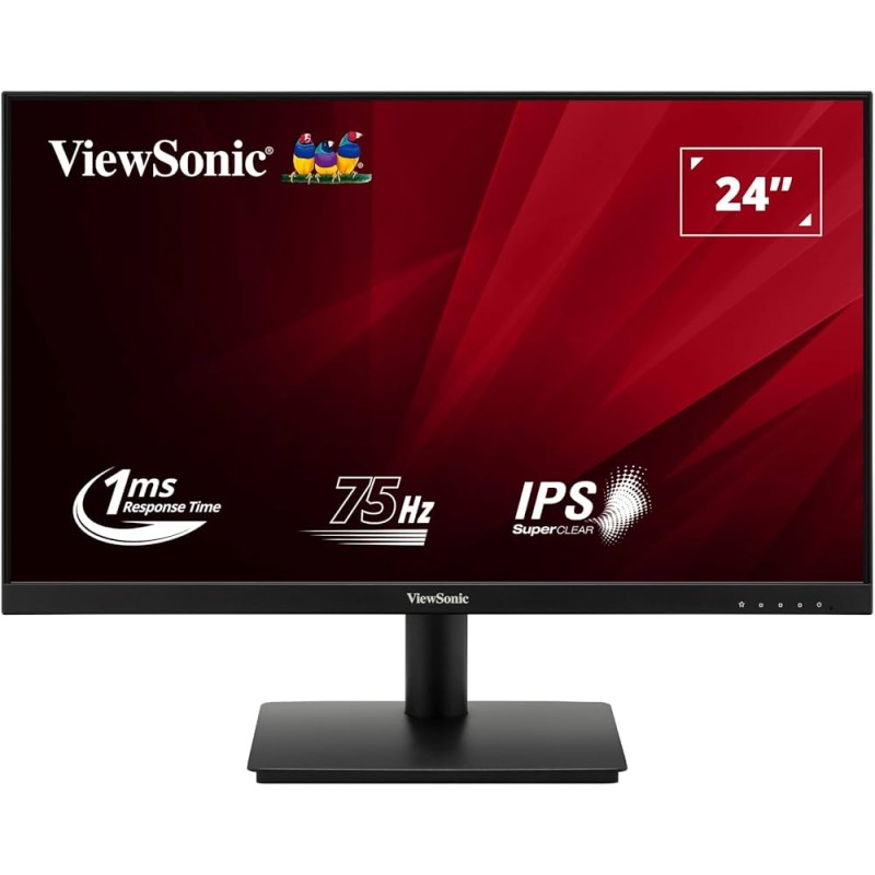 MONITOR LED VIEWSONIC IPS FullHD 75Hz VA240-H2 Risposta 1ms Angolo di visione 178º 16:9