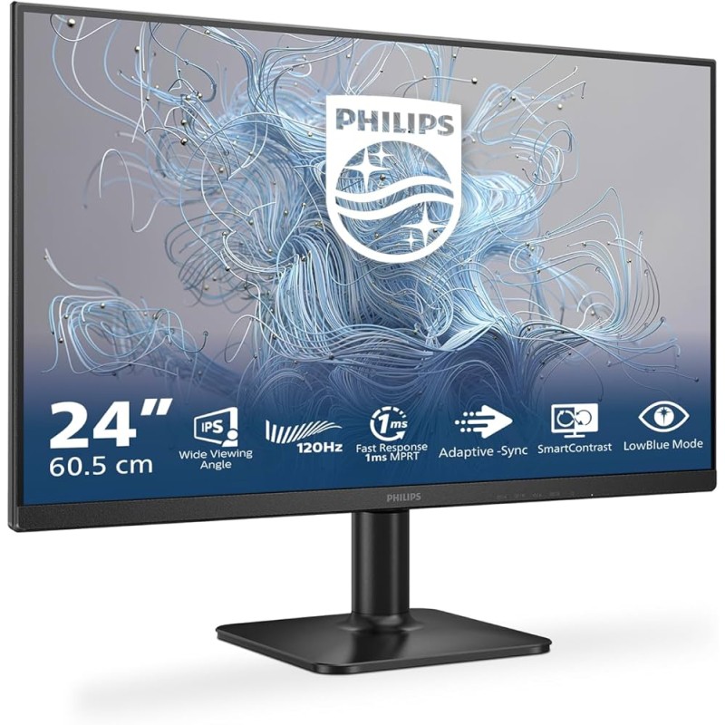MONITOR LCD PHILIPS 1000 24E2N1110/00 23,8" LCD IPS FullHD 120Hz risposta 4ms