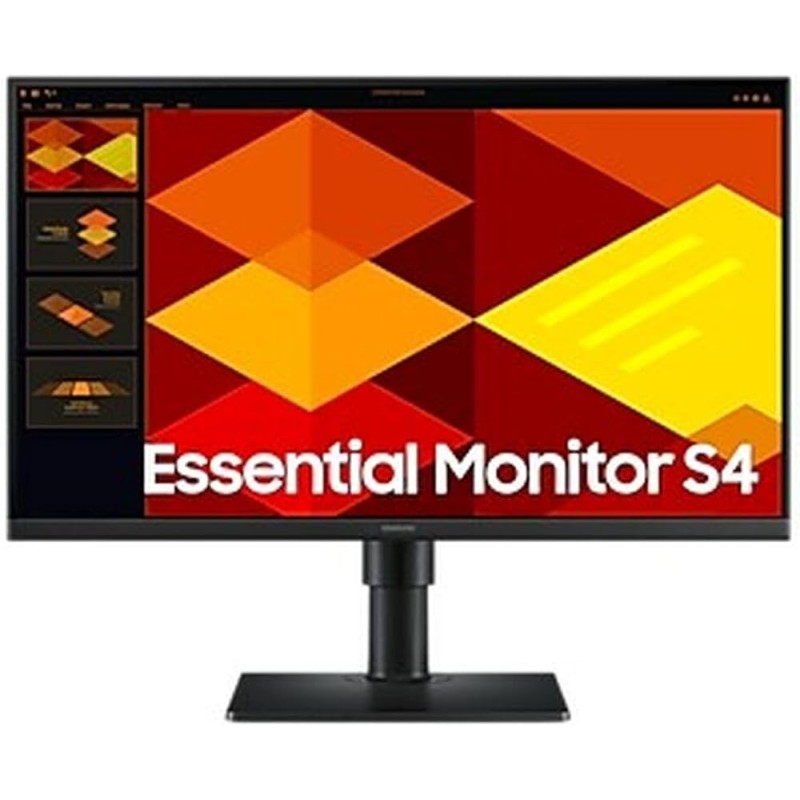 MONITOR LED SAMSUNG ESSENTIAL S40GD 24" IPS FullHD 100Hz Tempo risposta 5ms Altezza rotazione inclinazione regolabili