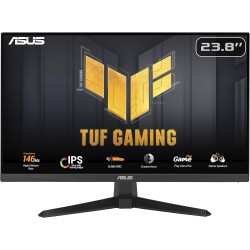 MONITOR GAMING ASUS TUF 23,8" LED FullHD 146Hz 90LM0BH0-B01171 VG249QE5A Tempo di risposta 1ms Altoparlanti integrati