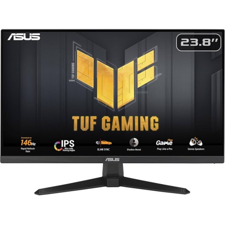MONITOR GAMING ASUS TUF 23,8" LED FullHD 146Hz 90LM0BH0-B01171 VG249QE5A Tempo di risposta 1ms Altoparlanti integrati