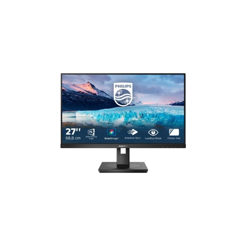 MONITOR LED PHILIPS S LINE 272S1AE/00 da 27" LED IPS FullHD 75Hz Tempo di risposta 4 ms Altoparlanti 4 W