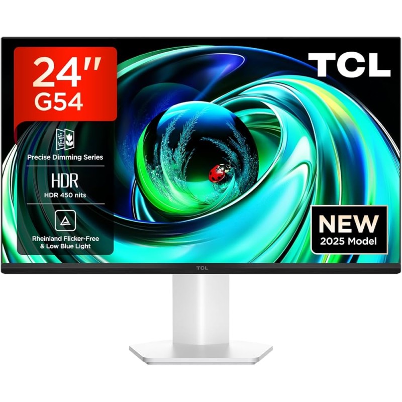 MONITOR MINILED TCL 24G54 16:9 FHD 100Hz Tempo di risposta 5ms