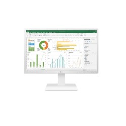 MONITOR LED LG 27BK55YP-W IPS FullHD 1080p 60Hz Tempo risposta 5ms Altoparlanti Angolo di visione 178º