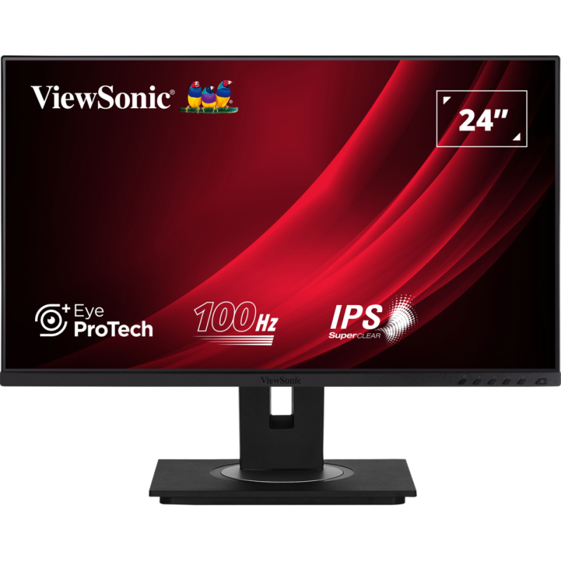 MONITOR LED VIEWSONIC VG2448A-2 24" IPS FHD Tempo di risposta 5 ms Altoparlanti 4 W Rapporto d'aspetto 16:9