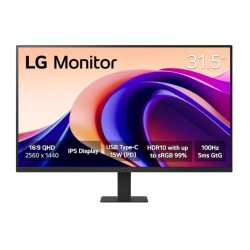 MONITOR LED LG 32U631A-B 31.5" IPS QHD HDR10 100Hz Tempo risposta 5ms Angolo di visione 178º