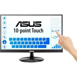 MONITOR LED TOUCHSCREEN ASUS VT229H IPS Full HD 1080p da 21,5" Supporto touch10 punti Tempo risposta 5 ms