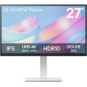MONITOR LED LG UltraFine 27US550-W 27" IPS UltraHD 4K HDR10 60 Hz Tempo risposta 5ms Angolo di visione 178º