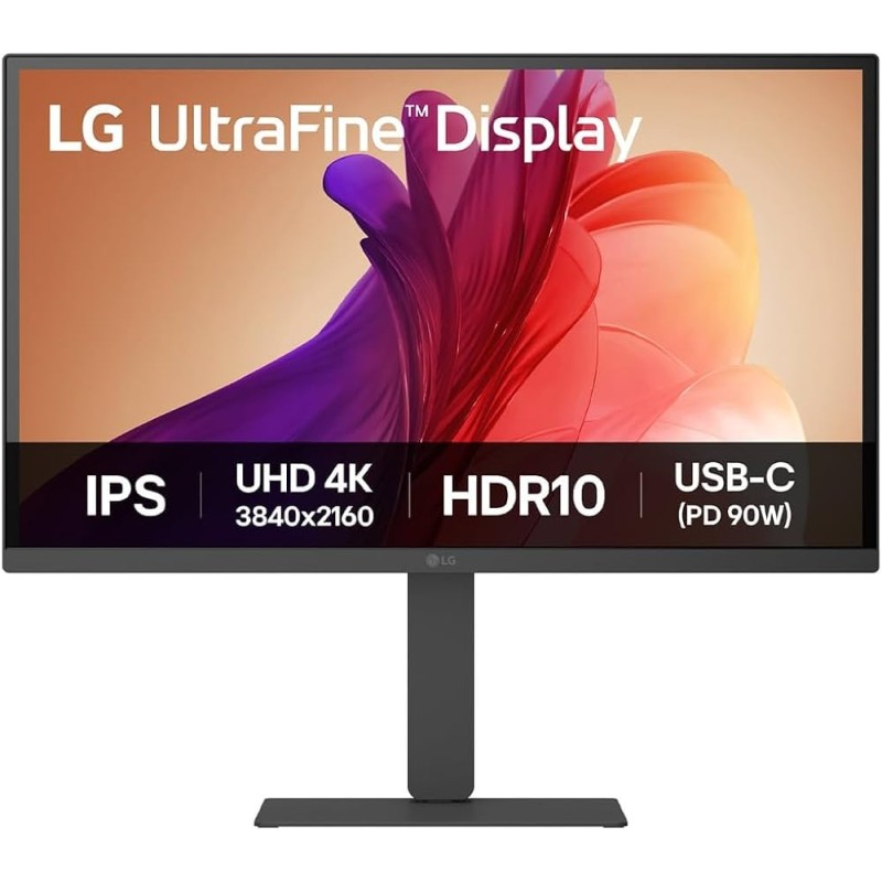 MONITOR LED LG 27" IPS UHD 4K 60Hz HDR 10 27U730A-B Tempo di risposta 5 ms 2 altoparlanti da 5 W